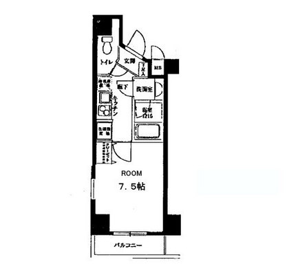 東京大学賃貸マンション・1K