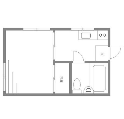 東京大学 アパート 1K