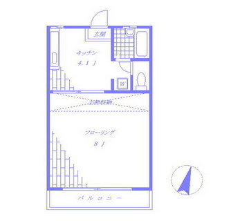 東京都文京区白山１丁目 賃貸マンション 1K