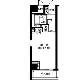 東京都台東区浅草橋３丁目 賃貸マンション 1R