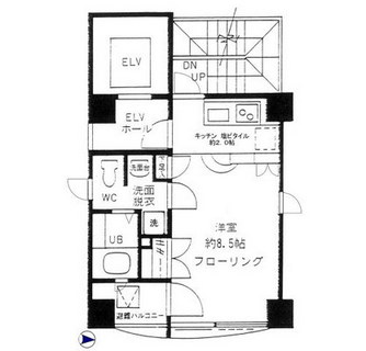 東京都文京区本郷２丁目 賃貸マンション 1K