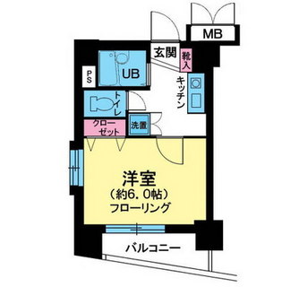 東京都文京区本郷２丁目 賃貸マンション 1K