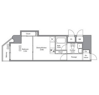 東京都台東区下谷１丁目 賃貸マンション 1DK