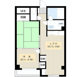 東京都文京区小石川２丁目 賃貸マンション 2LDK