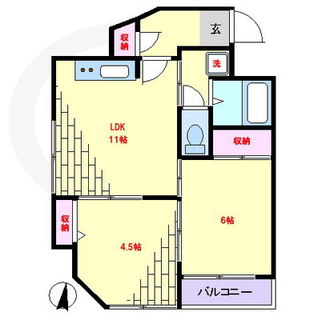 東京都文京区向丘２丁目 賃貸マンション 2LDK