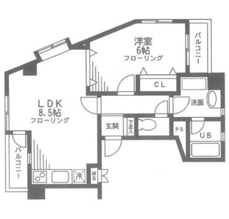 東京都文京区千駄木３丁目 賃貸マンション 1LDK