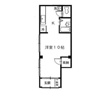 東京都文京区白山１丁目 賃貸マンション 1K