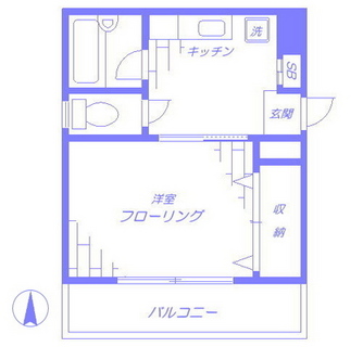 東京都文京区本駒込１丁目 賃貸マンション 1K