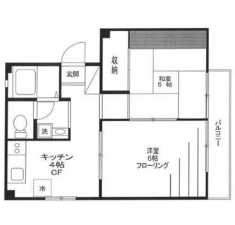 東京都文京区白山１丁目 賃貸マンション 2K