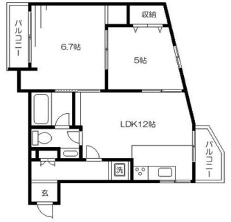 東京都文京区弥生２丁目 賃貸マンション 2LDK