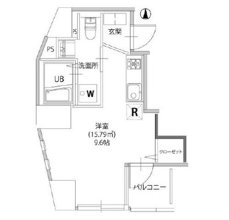 東京都文京区湯島４丁目 賃貸マンション 1R