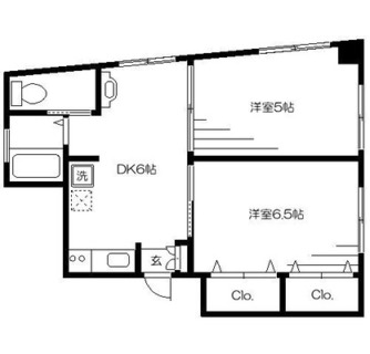 東京都文京区本郷３丁目 賃貸マンション 2DK