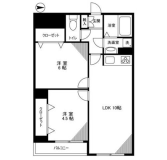 東京都文京区小石川２丁目 賃貸マンション 2LDK