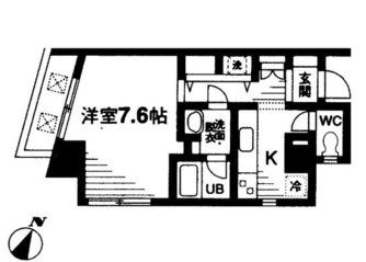 東京都文京区向丘２丁目 賃貸マンション 1K