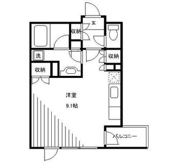 東京都文京区湯島３丁目 賃貸マンション 1R