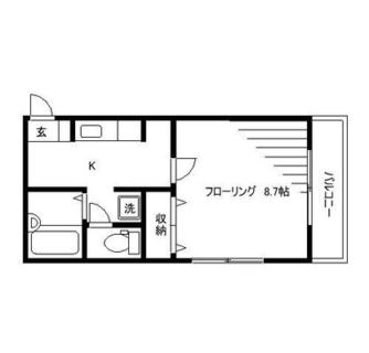 東京都文京区西片２丁目 賃貸マンション 1K