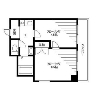 東京都文京区千駄木２丁目 賃貸マンション 2K