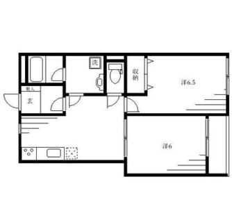 東京都文京区本駒込１丁目 賃貸マンション 2DK