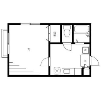 東京都文京区本駒込１丁目 賃貸アパート 1K